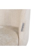 RICHMOND krzesło ALICIA białe - trudnopalne - Richmond Interiors